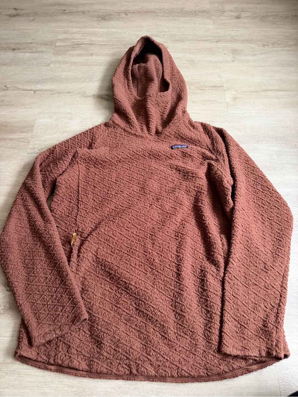 Patagonia Womens Diamond Capra Hoody Brown SZ L